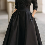 Amália |  Vestido Midi Elegante