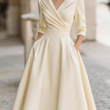 Amália |  Vestido Midi Elegante