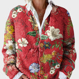 Marisa  | Cardigan de Arte Floral Vintage