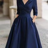 Amália |  Vestido Midi Elegante