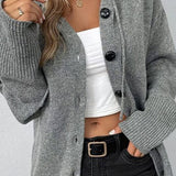 Amélia | Cardigan de Punto Suave con Capucha