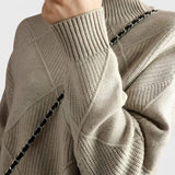 Jacinta |  Suéter  de Cuello Alto de Cachemira