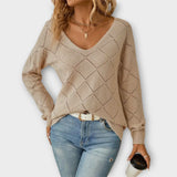 Marlene | Suéter de Punto con Escote en V