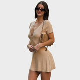 Francisca | Vestido corto de punto