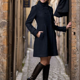 Mila | Abrigo por el Rodilla