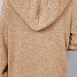 Amélia | Cardigan de Punto Suave con Capucha