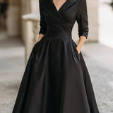 Amália |  Vestido Midi Elegante