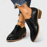 Zavira | Zapatos de Charol con Tacón Medio