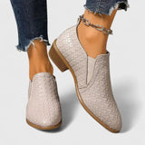 Zavira | Zapatos de Charol con Tacón Medio