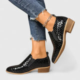 Zavira | Zapatos de Charol con Tacón Medio
