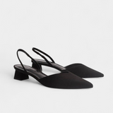 Esmeralda | Tacones Slingback Puntiagudos