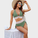 Celeste | Conjunto De Bikini Con Cintura Alta