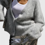 Daniela | Cardigan de Mezcla de Cachemira Suave