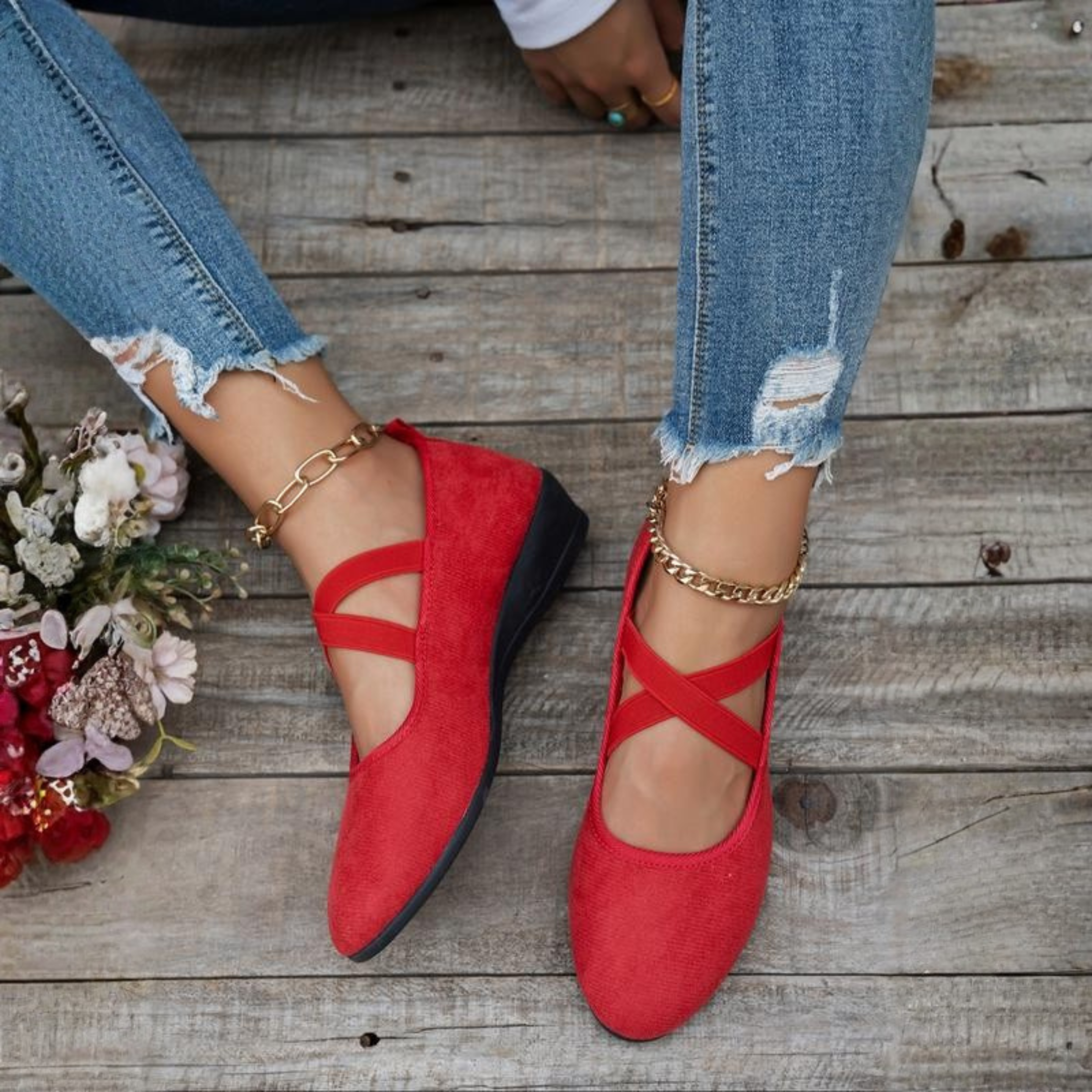 Angéla | Zapatos de Cuña Cerrados