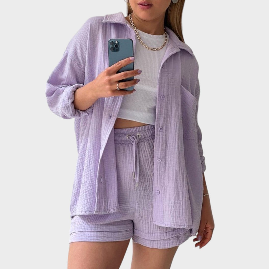 Victoria | Conjunto Cómodo De Dos Piezas