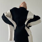 Pilar | Conjunto Falda y Suéter de Punto