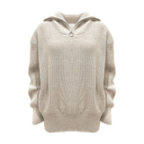 Eliana | Suéter de Punto con Cuello Alto y Cremallera