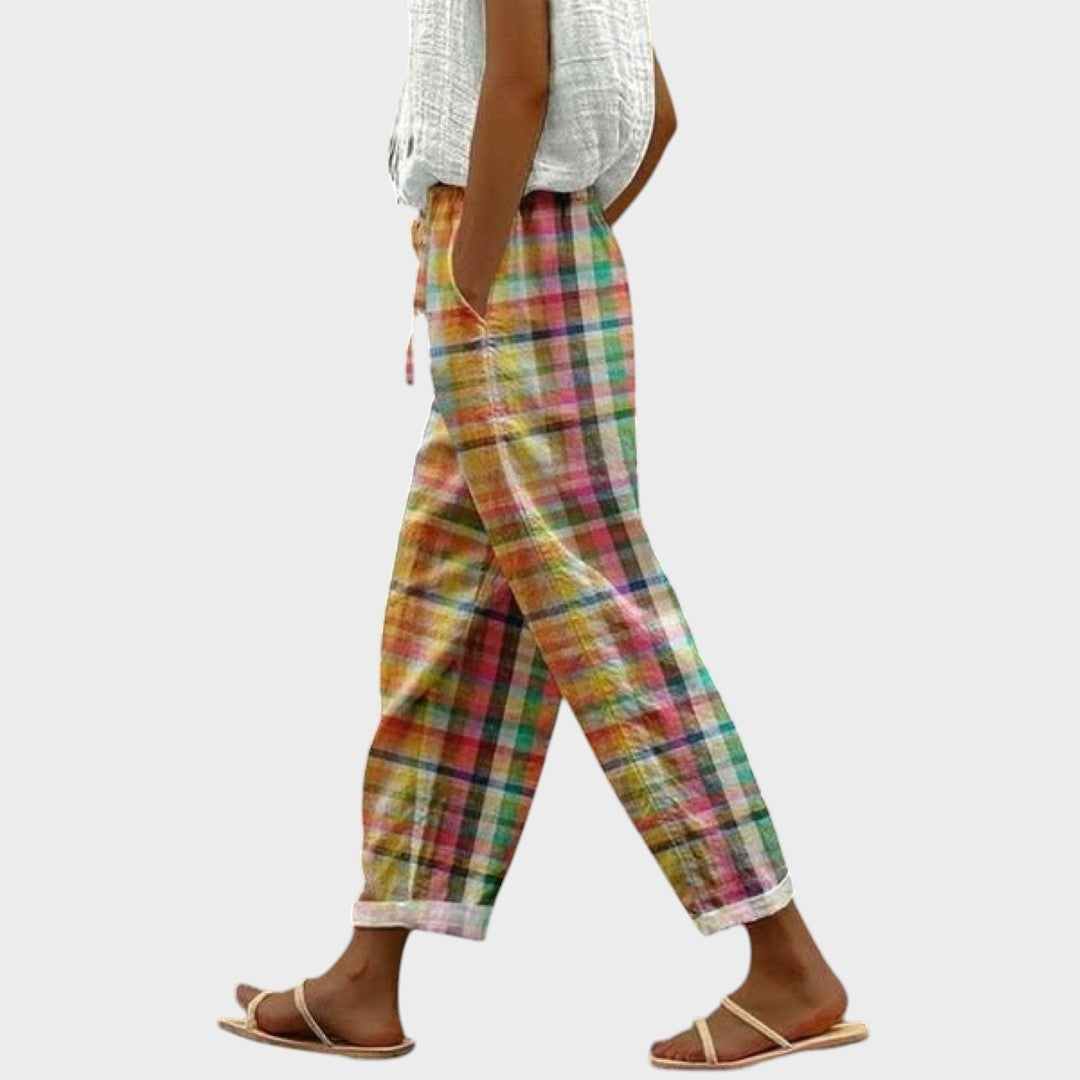 Jasmine | Pantalones Elásticos Estampados