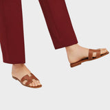 Ariana | Sandalias Elegantes De Cuero