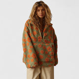 Renata | Suéter Joven con Medio Cierre