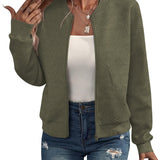 Dora | Chaqueta Bomber con Cremallera