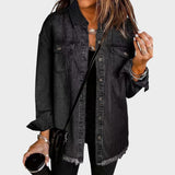 Morgana | Camisa Estilo Chaqueta Vaquera