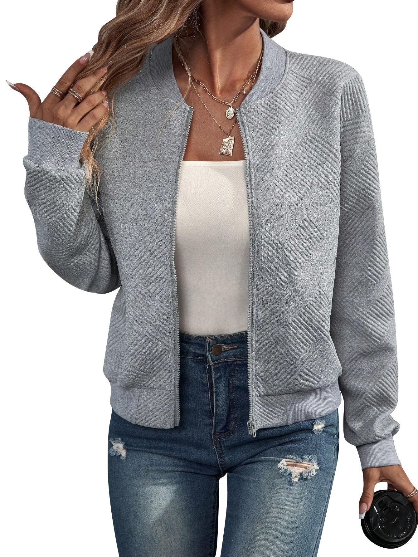 Dora | Chaqueta Bomber con Cremallera
