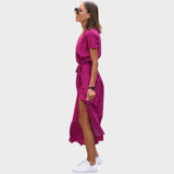 Amelie | Vestido Midi Cruzado