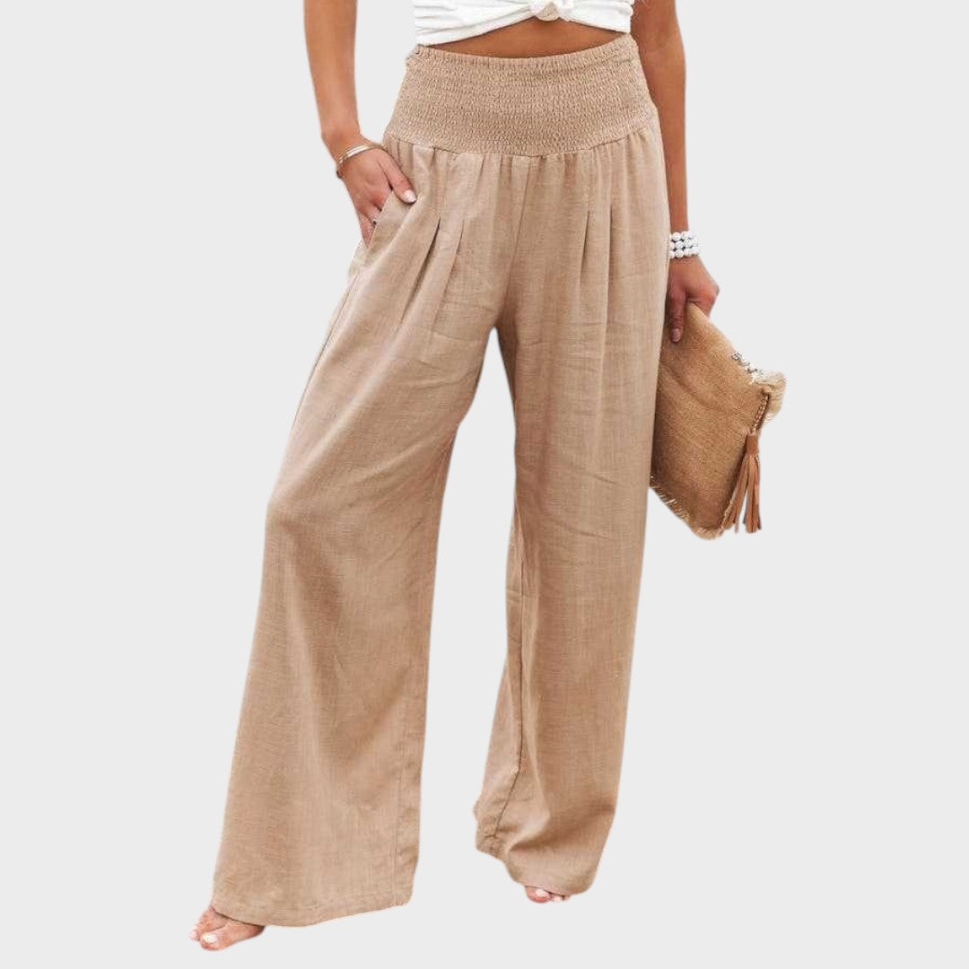 Anna | Pantalones Holgados De Verano