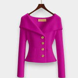 Nicole |  Cárdigan Acanelado Elegante