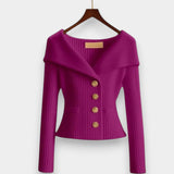 Nicole |  Cárdigan Acanelado Elegante