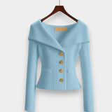 Nicole |  Cárdigan Acanelado Elegante