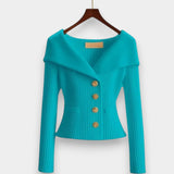 Nicole |  Cárdigan Acanelado Elegante