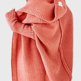 Marcela |  Cárdigan de Punto con Capucha Oversized