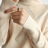 Jacinta |  Suéter  de Cuello Alto de Cachemira