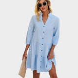 Shanna | Vestido Midi Fluido