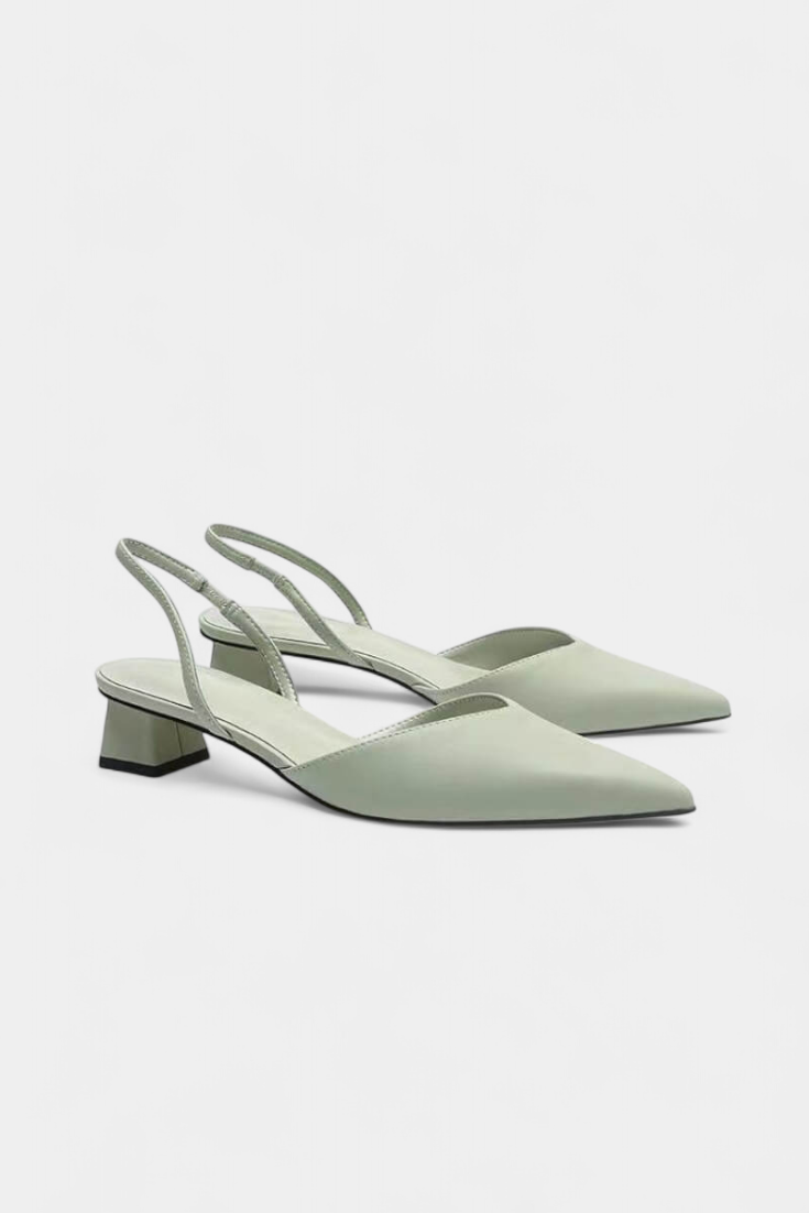 Esmeralda | Tacones Slingback Puntiagudos