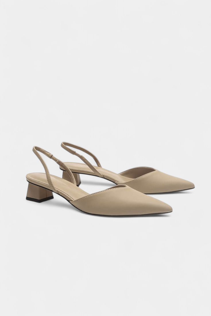 Esmeralda | Tacones Slingback Puntiagudos